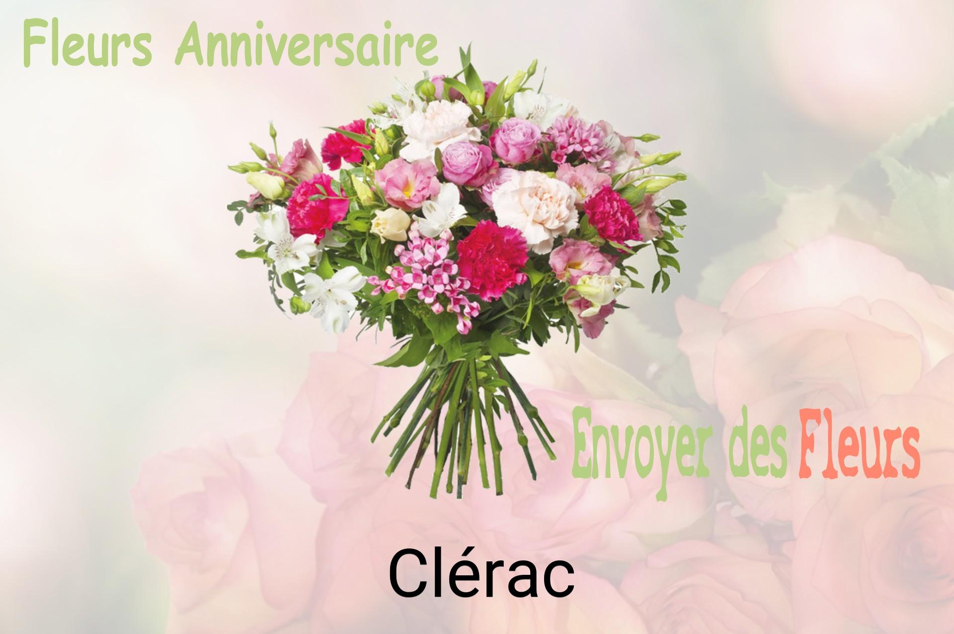 Bouquet de fleurs d’anniversaire livré à Clérac