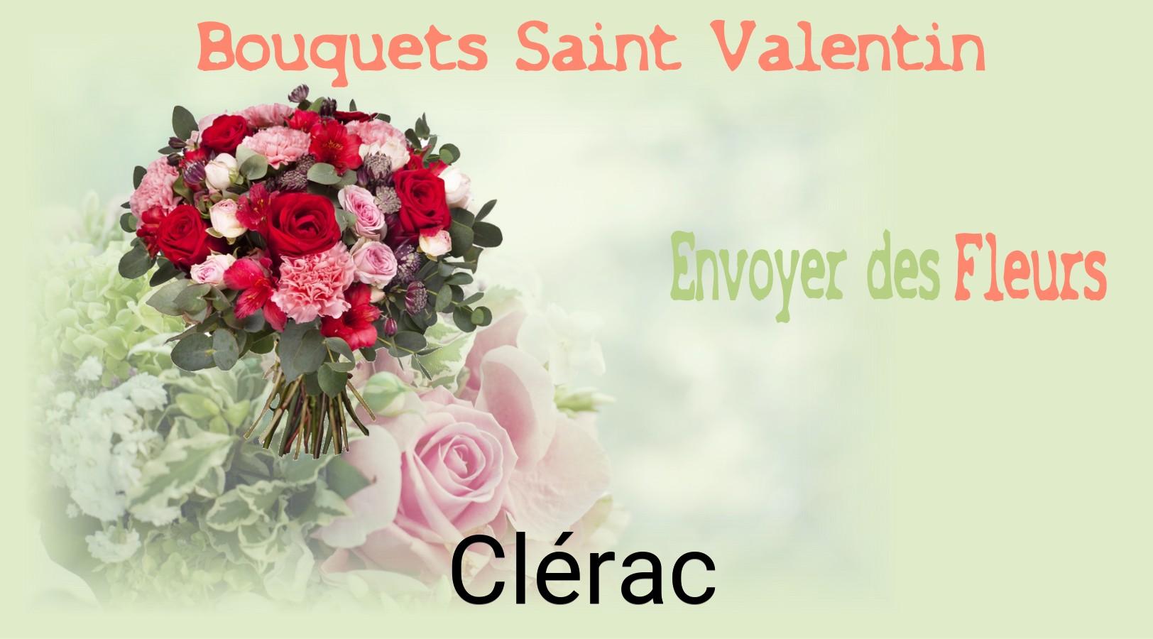 Roses de Saint-Valentin livrées à Clérac